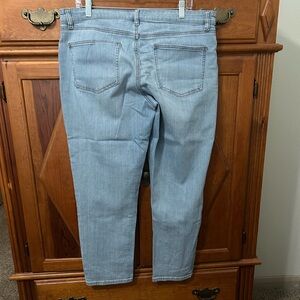 Eileen Fisher Women's Light Wash Skinny Jeans